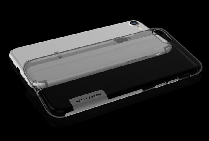 Bild 3, NILLKIN NILLKIN iPhone 7/8/SE Skal Nature TPU Grå - Teknikhallen.se