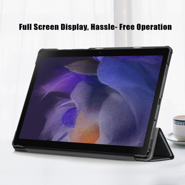 Bild 4,  Samsung Galaxy Tab A8 10.5 (2021) Fodral Premium Tri-Fold Svart - Teknikhallen.se