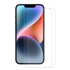 ENKAY ENKAY iPhone 14 Plus 2-PACK Sk&auml;rmskydd H&auml;rdat Glas - Teknikhallen.se