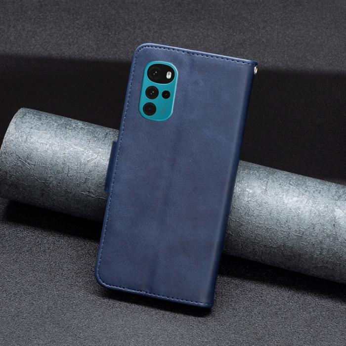 Bild 6,  Motorola Moto G22 Fodral Shark Solid Blå - Teknikhallen.se