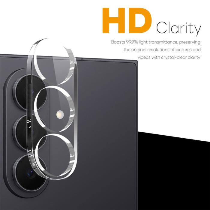 Bild 2, NORTHJO NORTHJO Galaxy Z Fold 8 Ultra 2-PACK Linsskydd Härdat Glas - Teknikhallen.se