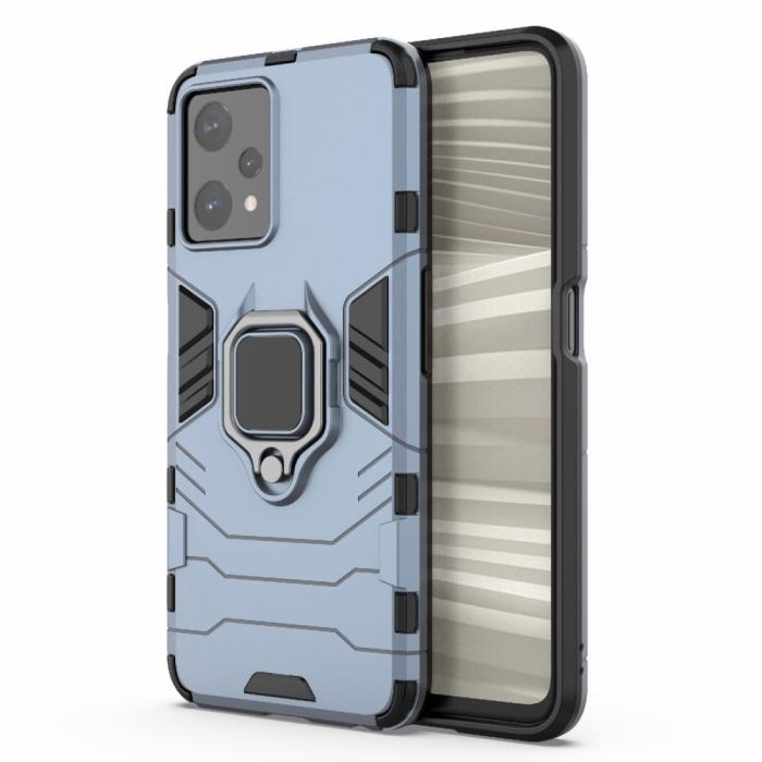 Bild 2,  OnePlus Nord CE 2 Lite 5G Skal Ring Armor Hybrid Navy Blue - Teknikhallen.se