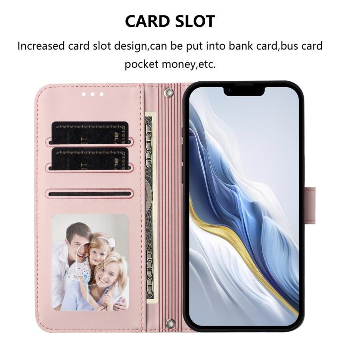 Bild 2,  Honor X5c Plus Fodral Läder Rosa - Teknikhallen.se