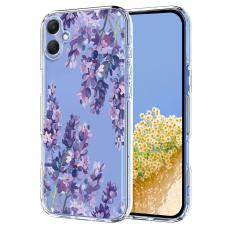  Samsung Galaxy A07 4G Skal Med Tryck Blommor - Teknikhallen.se