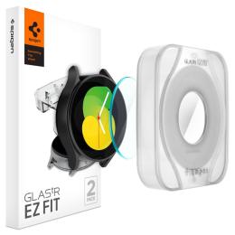 Spigen Spigen Galaxy Watch 4/5 44mm 2-PACK "Ez Fit" Glas.tR Skärmskydd - Teknikhallen.se