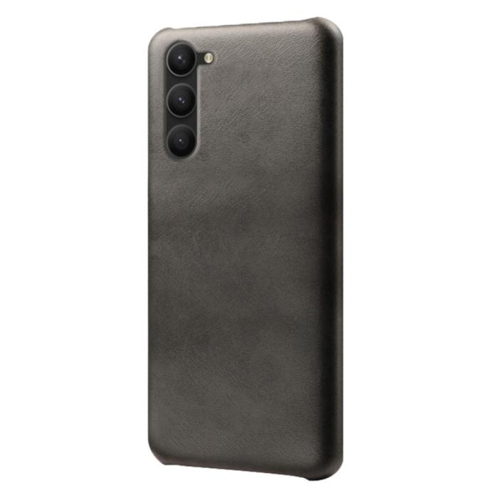 Bild 2,  Samsung Galaxy S24 Plus Läderbelagt Skal Svart - Teknikhallen.se