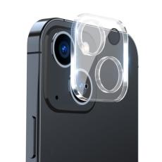 ENKAY ENKAY iPhone 14 / 14 Plus Linsskydd H&auml;rdat Glas Transparent - Teknikhallen.se