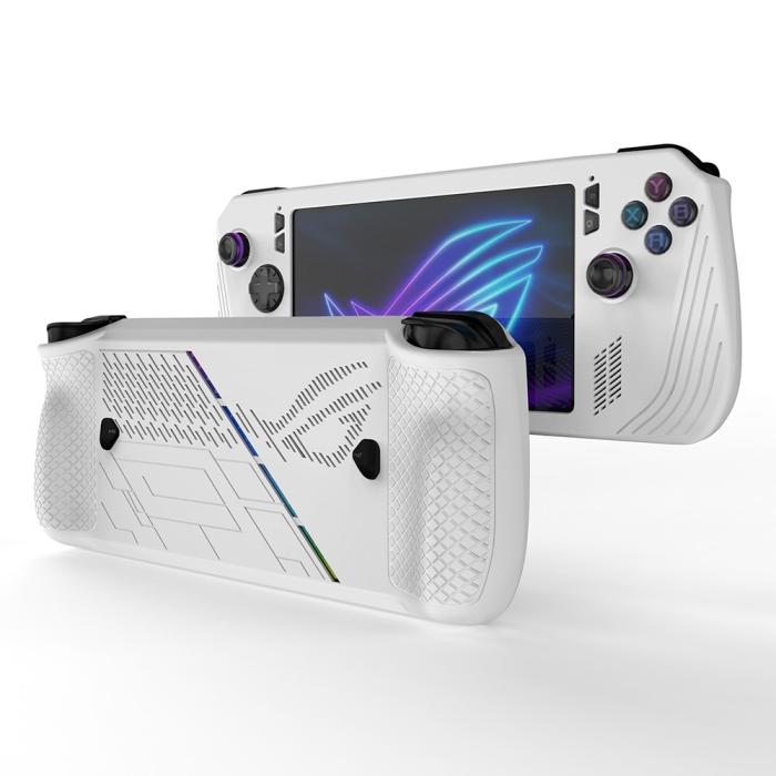 Bild 3,  ASUS ROG Ally X Skal Anti-Drop Silikon Vit - Teknikhallen.se