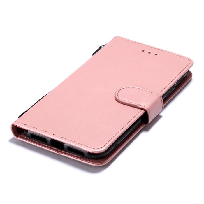 Bild 5,  iPhone 11 - Plånboksfodral - Roséguld - Teknikhallen.se