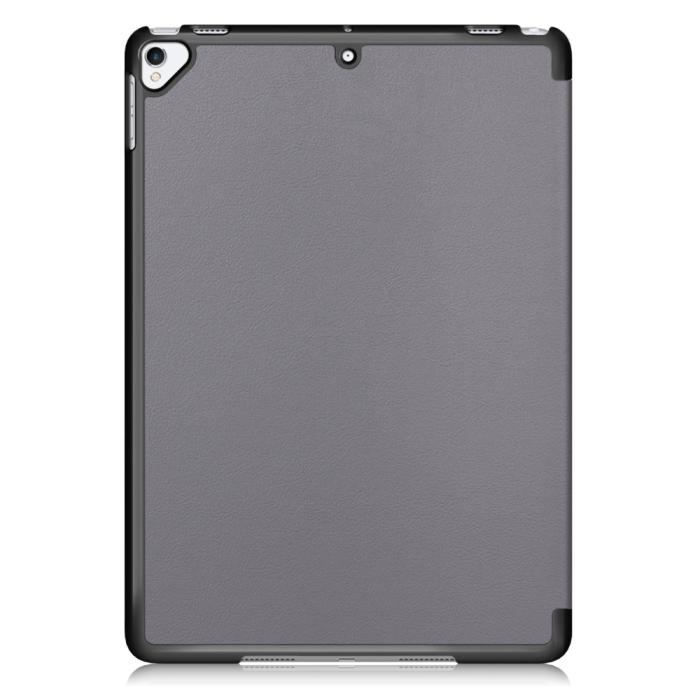 Bild 3,  iPad 10.2 2019/2020/2021, iPad Air 10.5, Pro 10.5 Fodral Tri-Fold Grå - Teknikhallen.se
