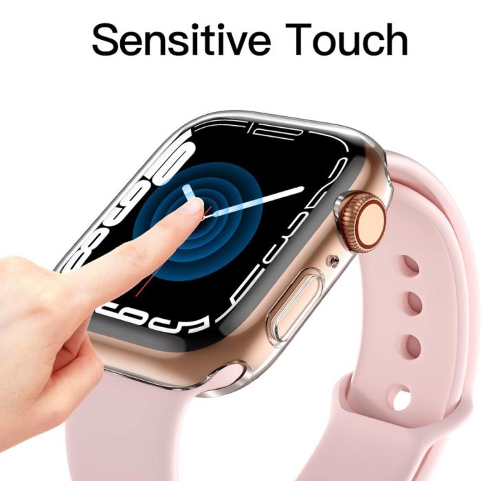 Bild 2,  Apple Watch 10 42 mm Skal TPU Transparent - Teknikhallen.se