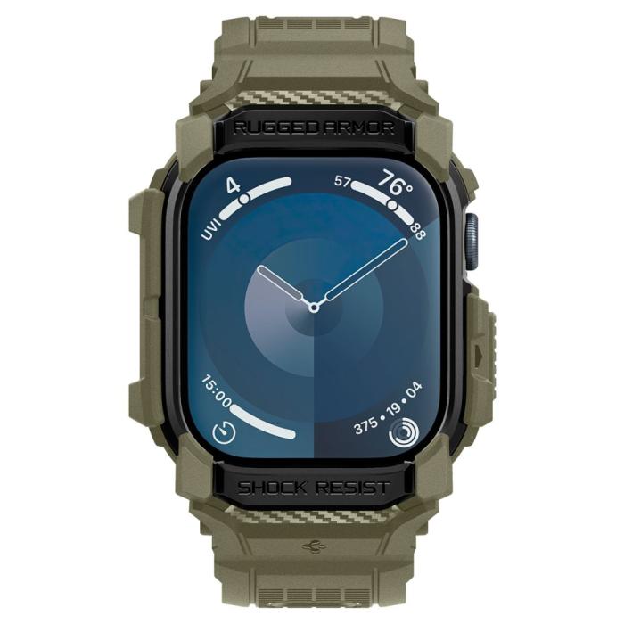 Bild 4, Spigen Spigen Apple Watch 11/10 46 mm Skal Rugged Armor 'Pro' - Teknikhallen.se