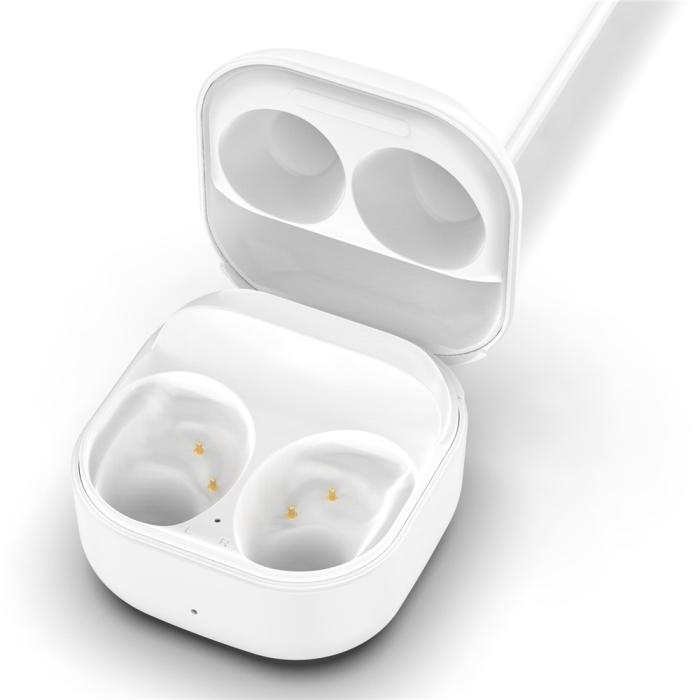 Bild 5,  Samsung Galaxy Buds FE Laddningsfodral Vit - Teknikhallen.se
