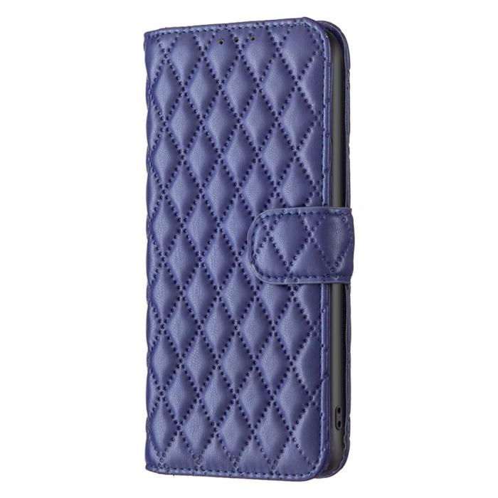 Bild 6,  Xiaomi 12T / 12T Pro Fodral Diamond Läder Blå - Teknikhallen.se