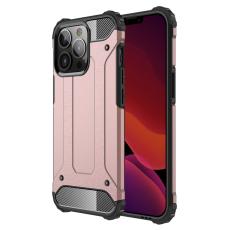  iPhone 13 Pro - Shockproof Hybrid Skal - Ros&eacute;guld - Teknikhallen.se