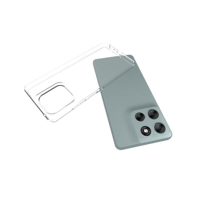 Bild 4,  Motorola Moto G56 5G Skal Soft TPU Transparent - Teknikhallen.se