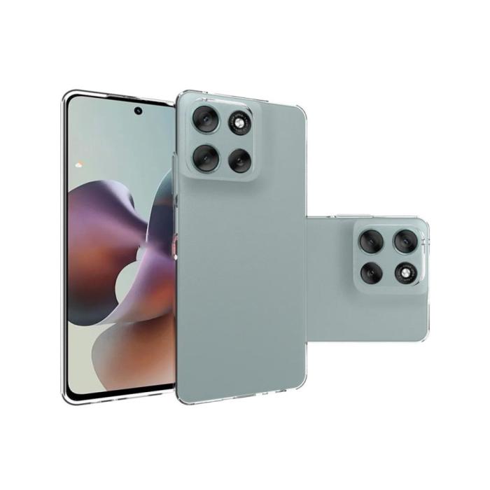 Bild 5,  Motorola Moto G56 5G Skal Soft TPU Transparent - Teknikhallen.se