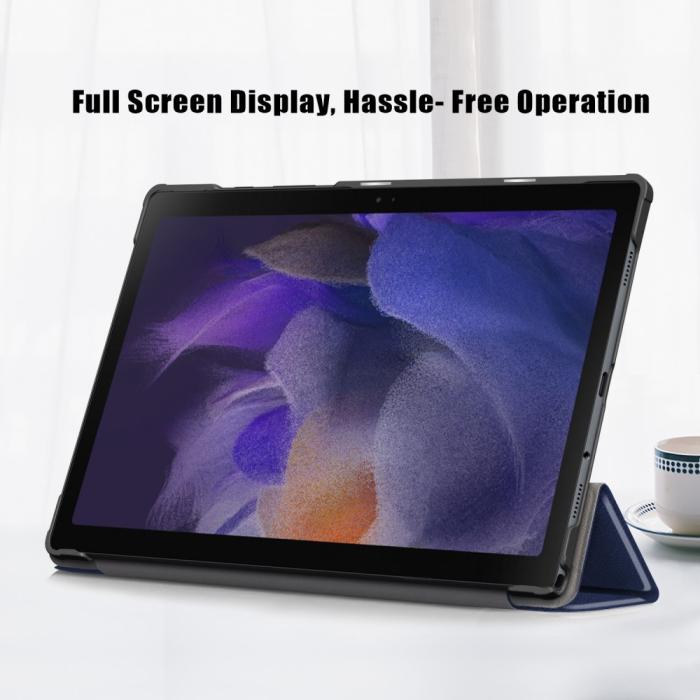 Bild 4,  Samsung Galaxy Tab A8 10.5 (2021) Fodral Premium Tri-Fold Blå - Teknikhallen.se