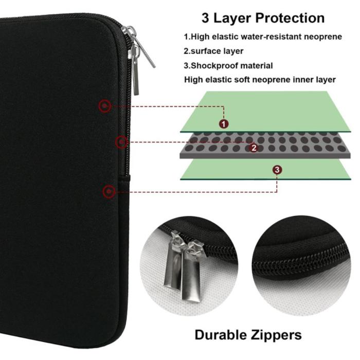 Bild 2,  Laptop Neopren Sleeve Väska 11-12