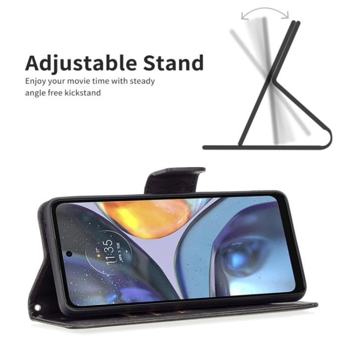 Bild 3,  Motorola Moto G22 Fodral Shark Solid Svart - Teknikhallen.se