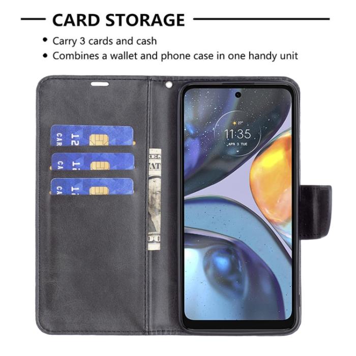 Bild 4,  Motorola Moto G22 Fodral Shark Solid Svart - Teknikhallen.se