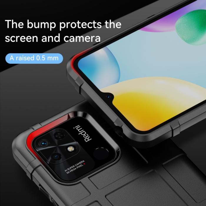 Bild 4,  Xiaomi Redmi 10C Skal Robust Svart - Teknikhallen.se