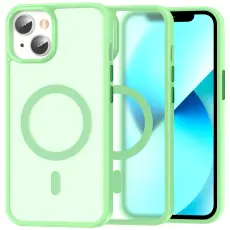 ColorPop ColorPop iPhone 14/13 Skal CH MagSafe Matt Ljus Gr&ouml;n - Teknikhallen.se