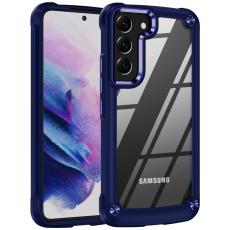  Samsung Galaxy S23 Plus Skal Shockproof Hybrid Bl&aring; - Teknikhallen.se