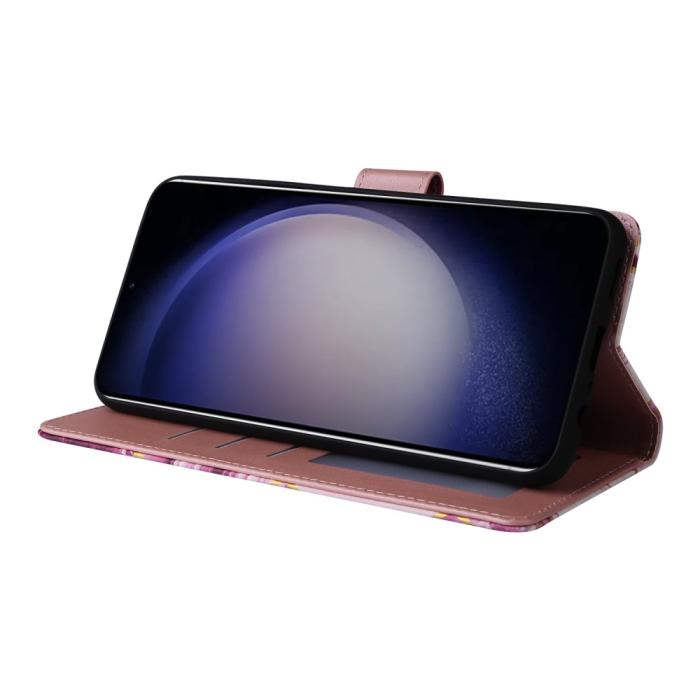 Bild 3,  Samsung Galaxy S24 Fodral Marmor Textur Lila - Teknikhallen.se