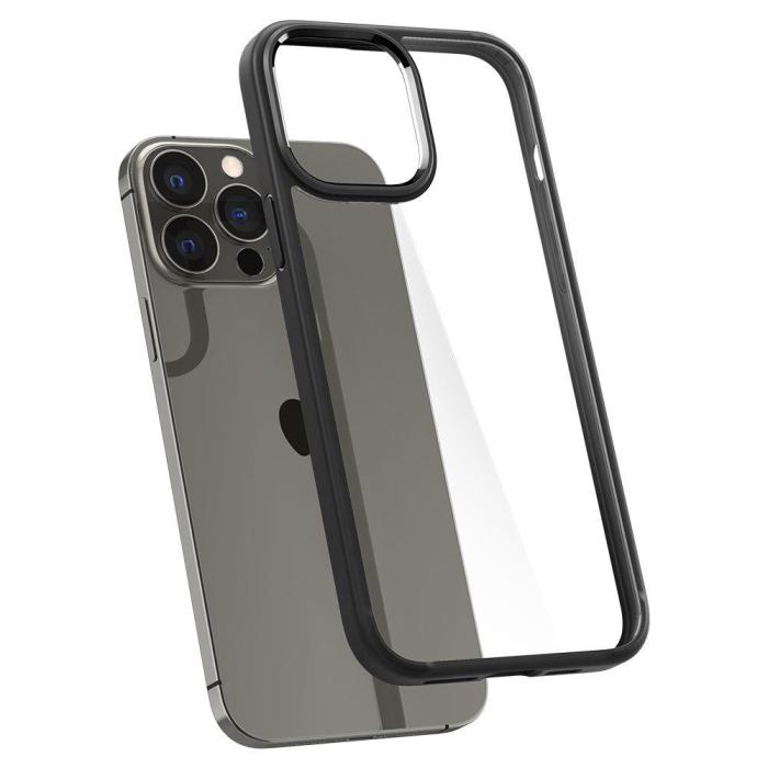 Bild 5, Spigen Spigen iPhone 13 Pro Skal Ultra Hybrid Matt Svart - Teknikhallen.se