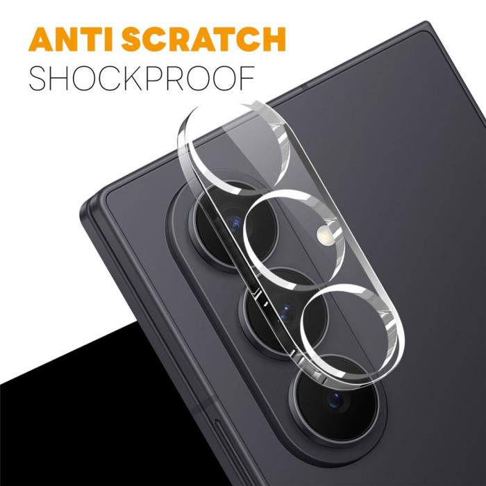 Bild 3, NORTHJO NORTHJO Galaxy Z Fold 8 Ultra 2-PACK Linsskydd Härdat Glas - Teknikhallen.se
