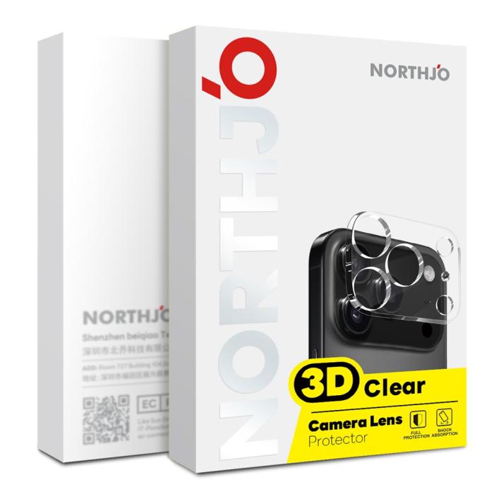 Bild 5, NORTHJO NORTHJO Galaxy Z Fold 8 Ultra 2-PACK Linsskydd Härdat Glas - Teknikhallen.se