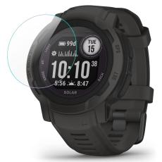  Garmin Instinct 2 Sk&auml;rmskydd H&auml;rdat Glas Transparent - Teknikhallen.se