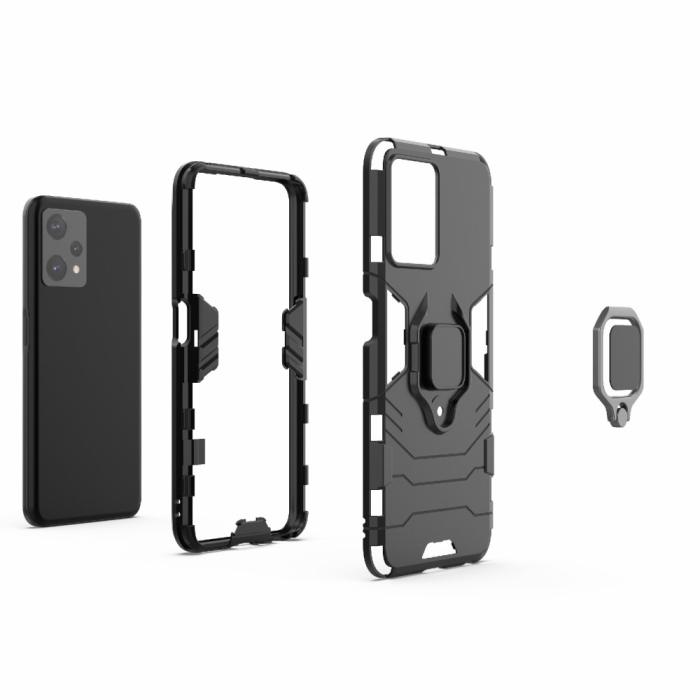 Bild 5,  OnePlus Nord CE 2 Lite 5G Skal Ring Armor Hybrid Navy Blue - Teknikhallen.se