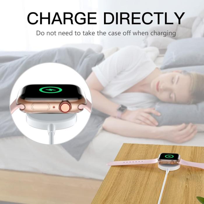Bild 5,  Apple Watch 10 42 mm Skal TPU Transparent - Teknikhallen.se