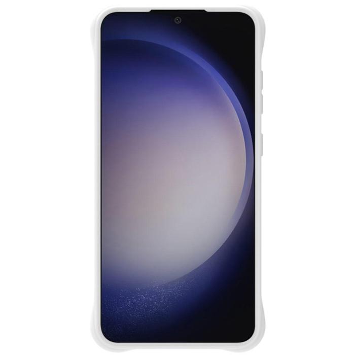 Bild 3, IMAK IMAK Samsung Galaxy S24 FE Skal Waterdrop Matt Vit - Teknikhallen.se