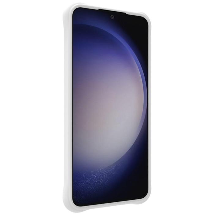 Bild 5, IMAK IMAK Samsung Galaxy S24 FE Skal Waterdrop Matt Vit - Teknikhallen.se