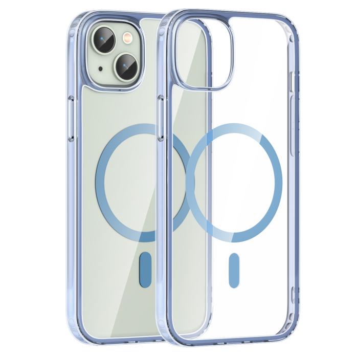 Bild 2, ColorPop ColorPop iPhone 15 Plus Skal CH MagSafe Transparent/Ljus Blå - Teknikhallen.se