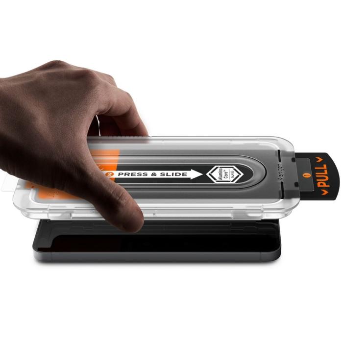 Bild 6, Spigen Spigen Samsung Galaxy S25 FE 2-PACK Skärmskydd GLAS.tR 