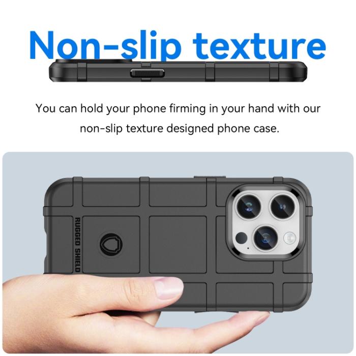 Bild 4,  iPhone 15 Pro Skal Robust Svart - Teknikhallen.se