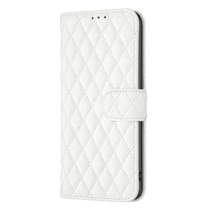 Bild 6,  Xiaomi 12T / 12T Pro Fodral Diamond Läder Vit - Teknikhallen.se