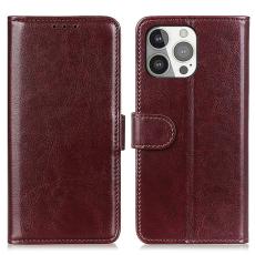 iPhone 13 Pro - Vintage L&auml;der Fodral - Brun - Teknikhallen.se