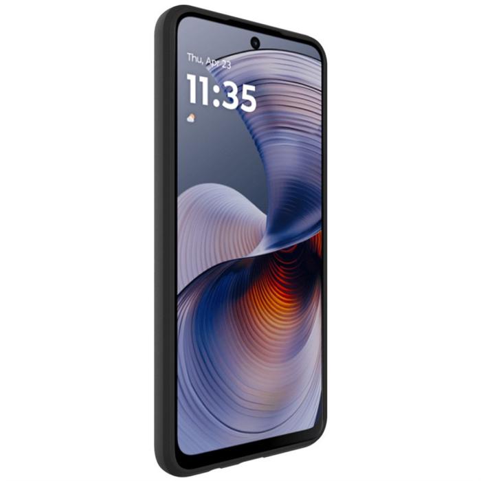 Bild 4, IMAK IMAK Motorola Moto G55 5G Skal TPU Svart - Teknikhallen.se