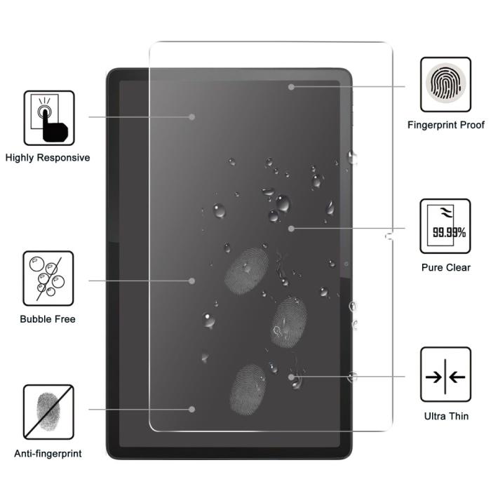 Bild 2,  Lenovo Tab P11 Gen 2 Skärmskydd Härdat Glas - Teknikhallen.se