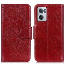  OnePlus Nord CE 2 5G Fodral Split L&auml;der R&ouml;d - Teknikhallen.se