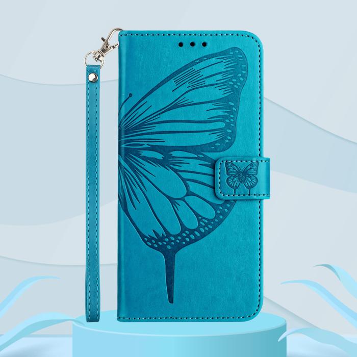 Bild 5,  Samsung Galaxy A27 5G Fodral Fjäril Blå - Teknikhallen.se