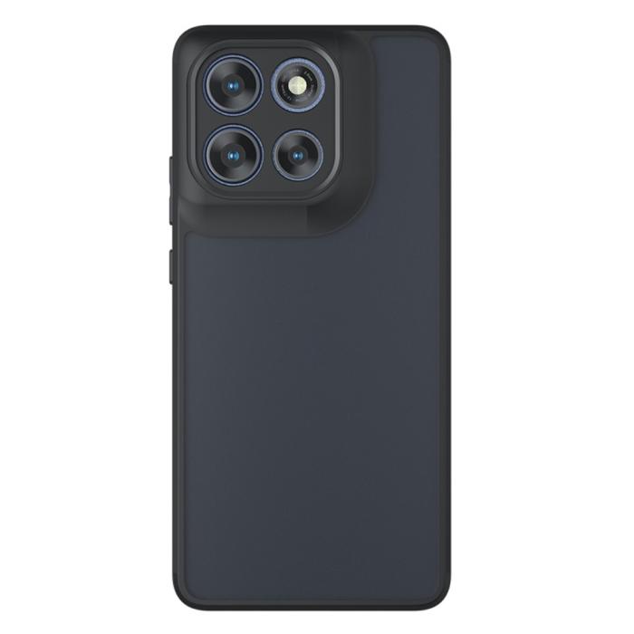 Bild 2,  Motorola Moto G86 Power / G86 5G Skal Hybrid Skin Touch Svart - Teknikhallen.se