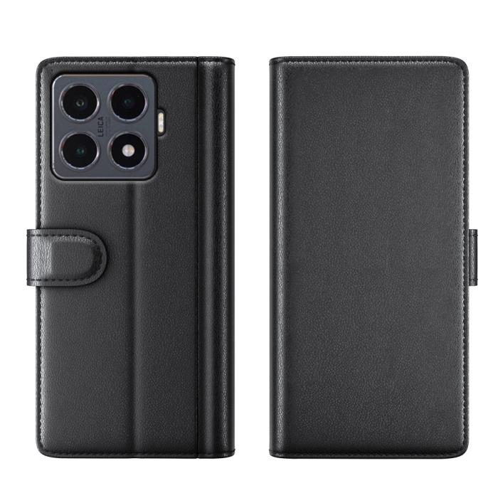 Bild 5,  Xiaomi 15T Pro Fodral Premium Äkta Läder Svart - Teknikhallen.se