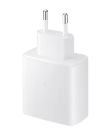 Samsung Samsung Original 45W 5A USB-C Laddare EP-TA845 Vit - Teknikhallen.se