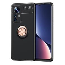  Xiaomi 12 Pro Skal Ring Svart/Ros&eacute;guld - Teknikhallen.se